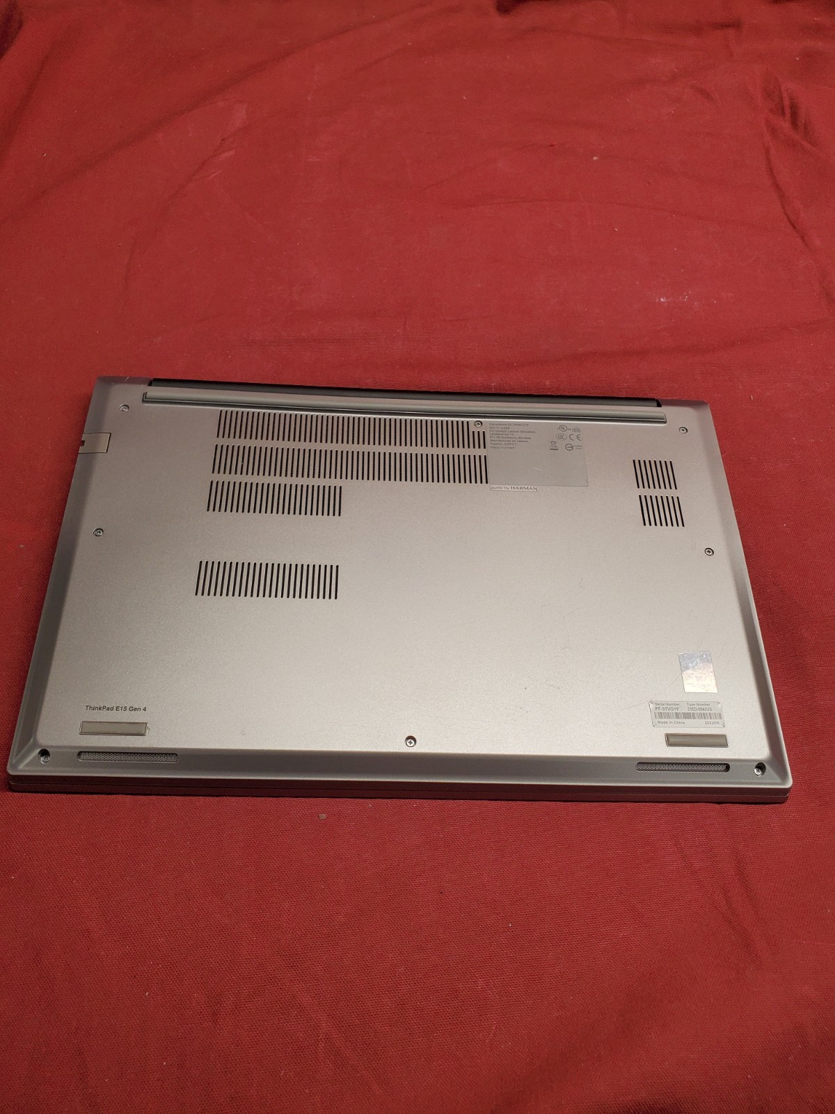 Lenovo ThinkPad E15 Gen 4 Ryzen 7 5825U 2.00GHz/ 16GB / 512GB SSD #P 2984