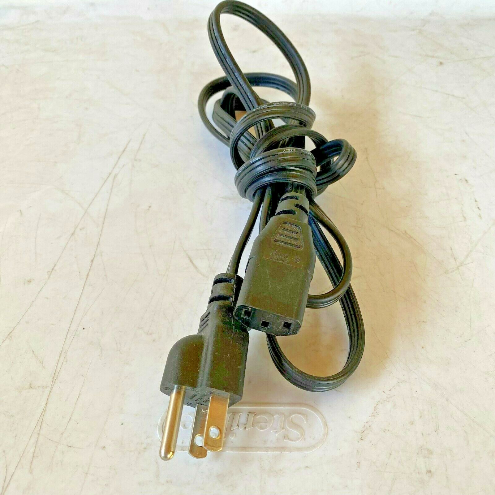 6 Feet 3-Prong Computer Power Cord Universal PC Cable Standard Wire