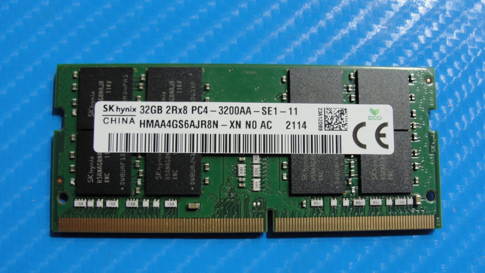 Dell 5411 SK hynix 32GB 2Rx8 PC4-3200AA SODIMM Memory RAM HMAA4GS6AJR8N-XN
