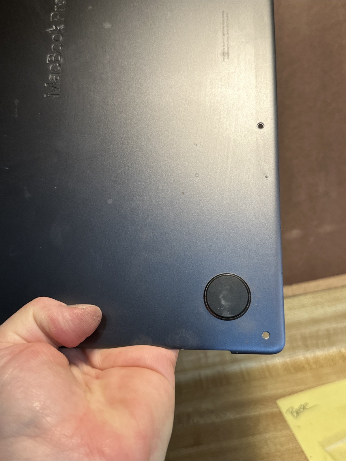 2023 MACBOOK PRO 14.2 M3 A2992, Bottom. BLACK