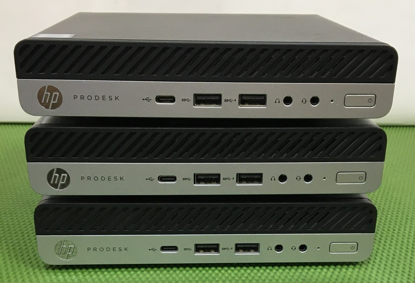 (Lot of 3) HP ProDesk 600 G5 Mini i5-9500T 8GB DDR4 WiFi – no OS/SSD