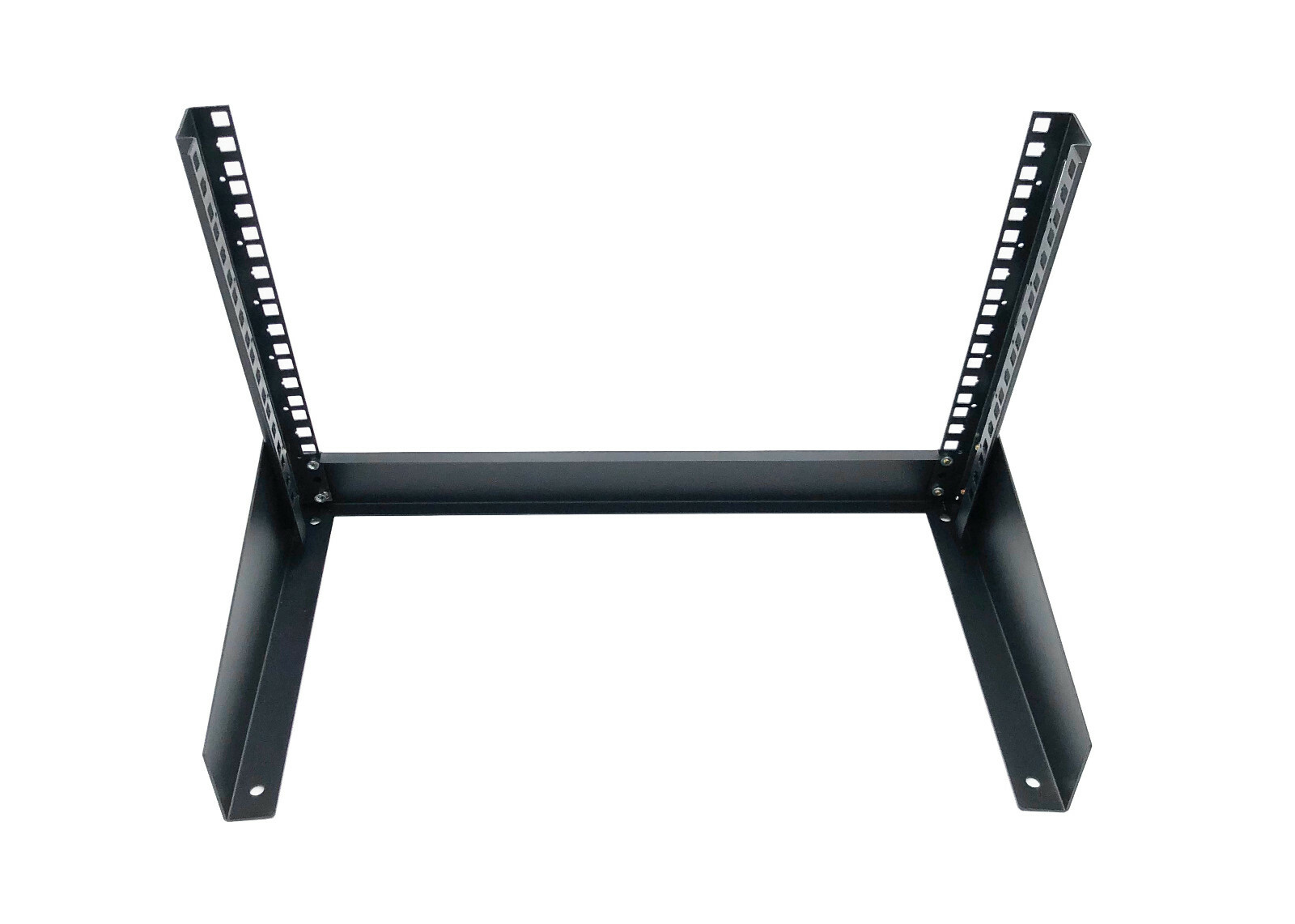 CNAweb 6U Open Frame 19″ Inch Desktop 2 Post Network Rack Stand