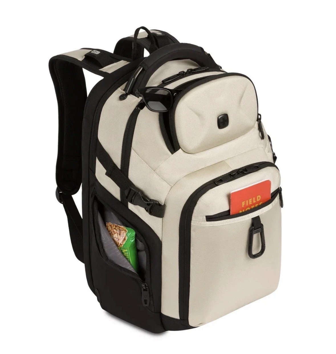 NEW SwissGear Endure ScanSmart Laptop Backpack – Vintage Khaki – 17.75 inch, 28L