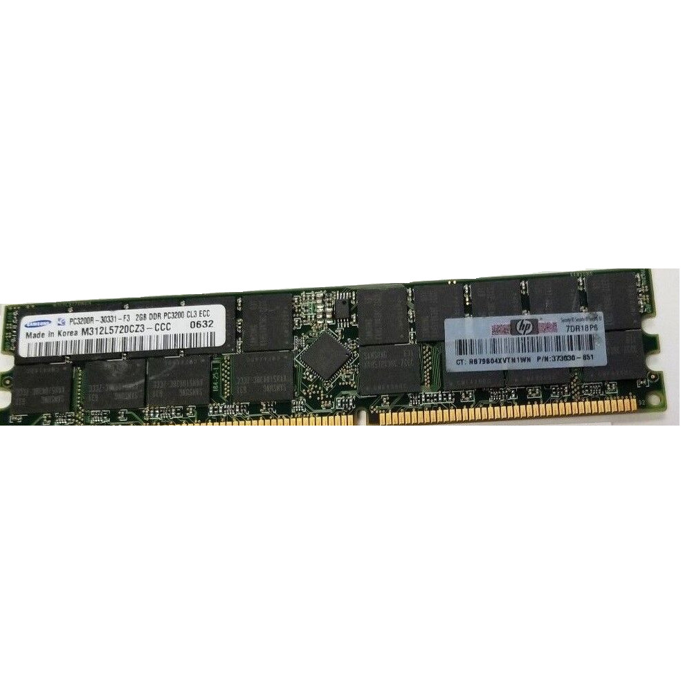 SERVER RAM 8GB KIT 4X 2GB DDR1 PC3200R 3200 PC3200 DDR400 400MHZ ECC-REG