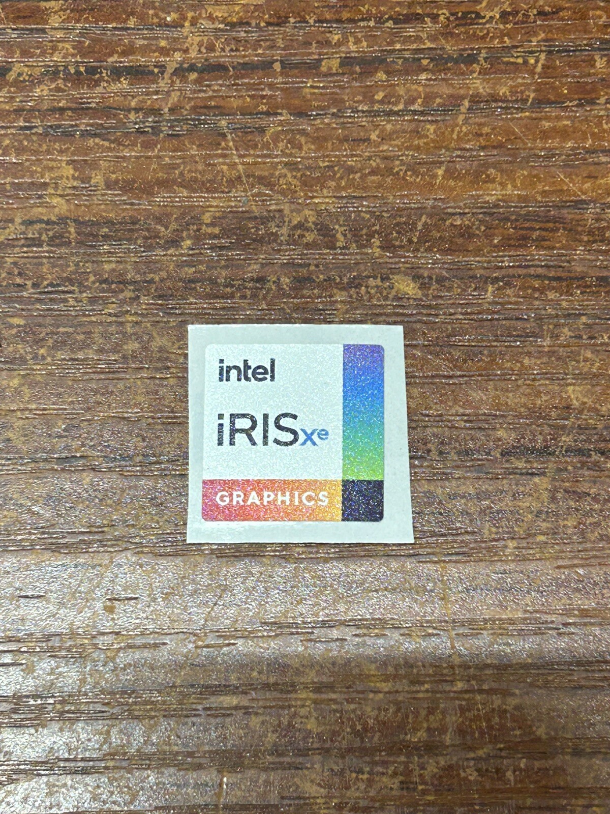 1x Intel Aris Xe Graphics Desktop / Laptop sticker label (NEW)
