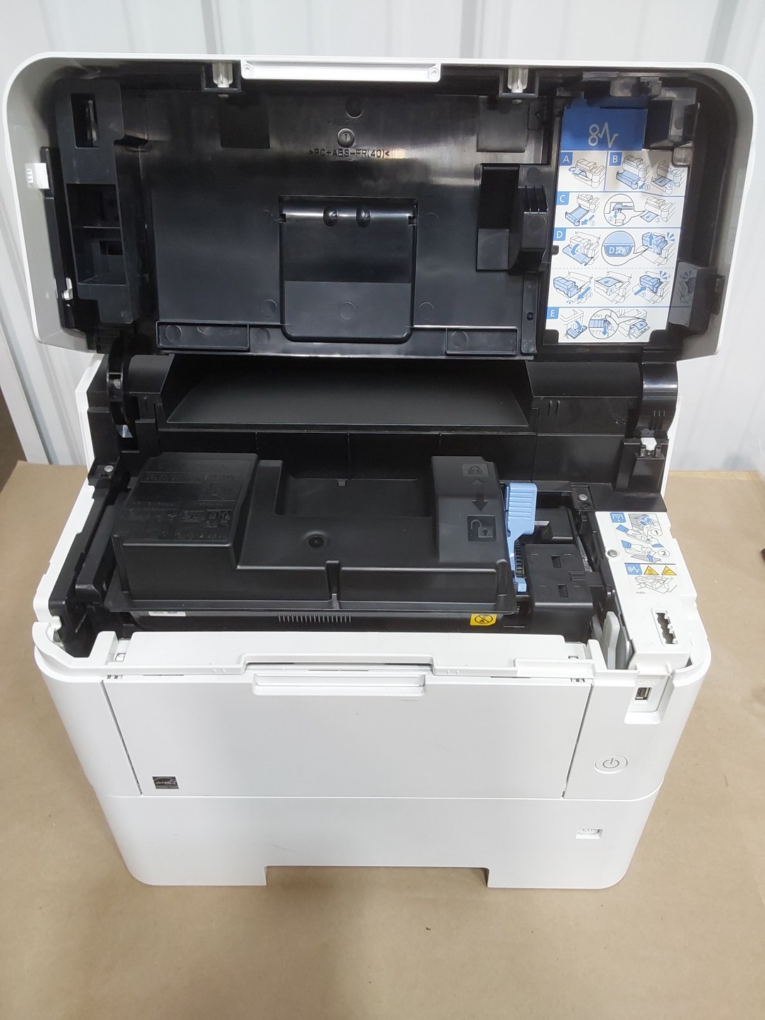 Kyocera ECOSYS P3155dn B/W Laser Printer 55PPM Tested w/Toner Duplex