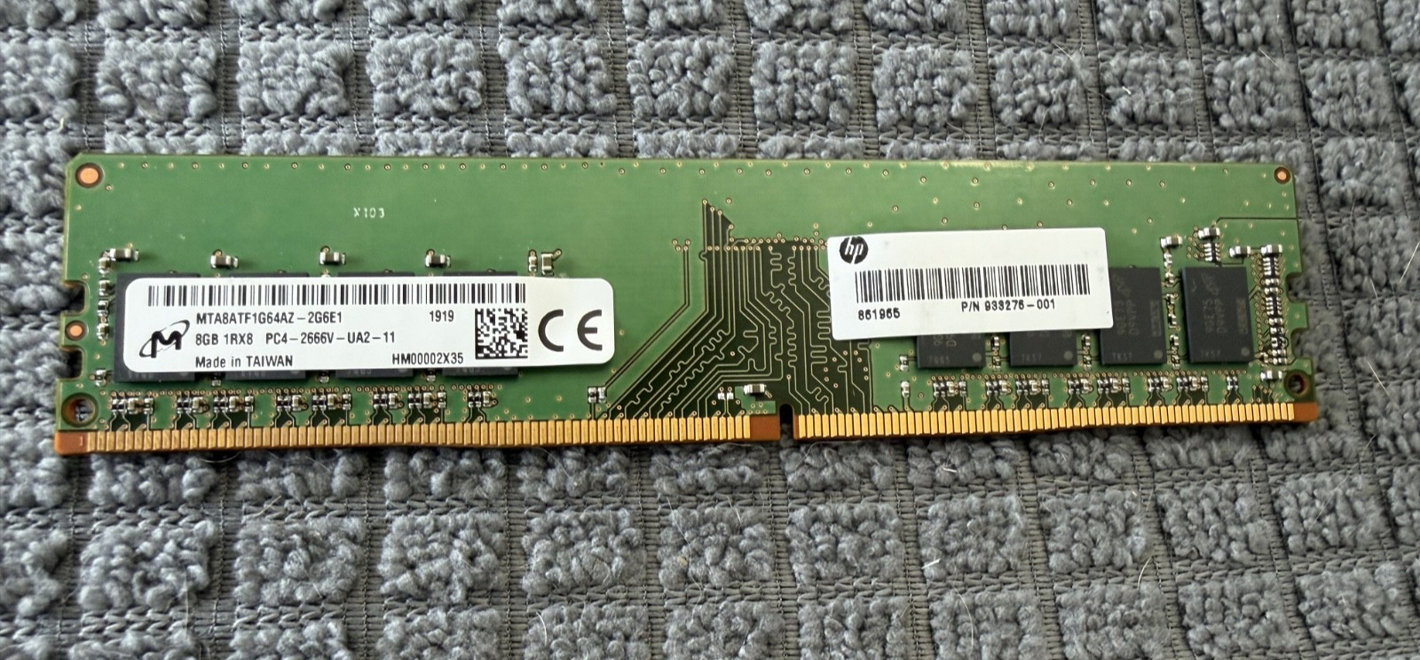 Micron #5 MTA8ATF1G64AZ-2G6E 8 GB Memory