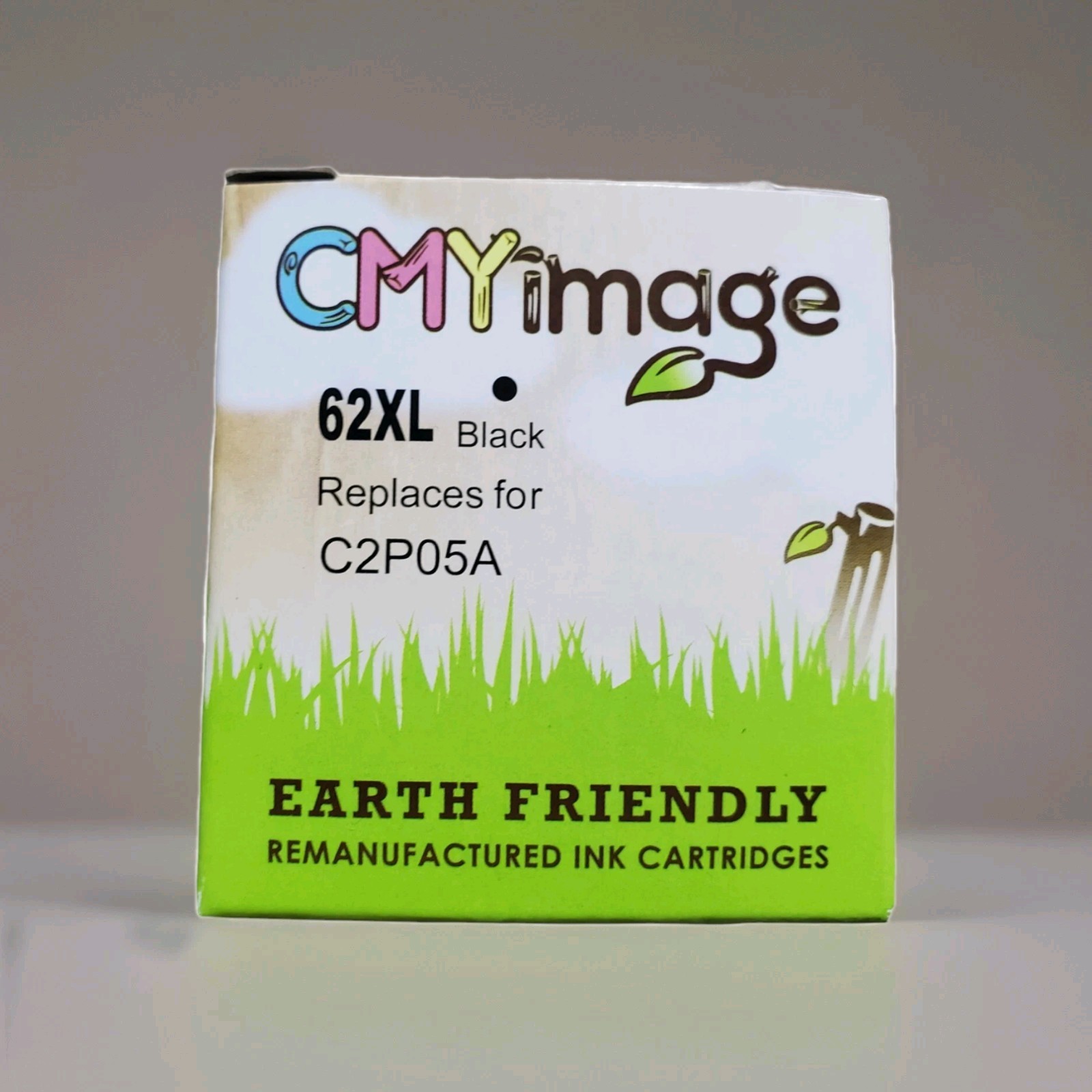 CMY Image Ink Cartridge 62XL Replacement Fits C2P05A Earth Friendly NEW