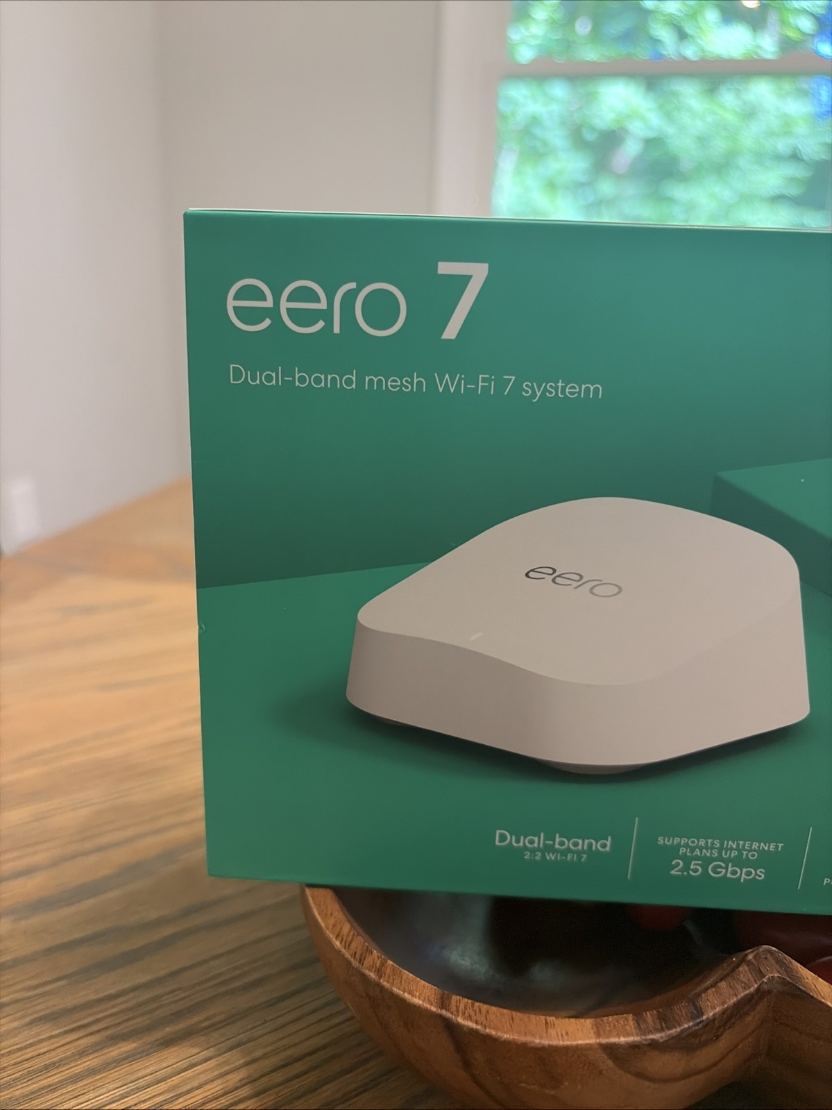 Amazon Eero 7 Dual-band Mesh Wi-Fi 7 Router – 2 Pack (newest model)