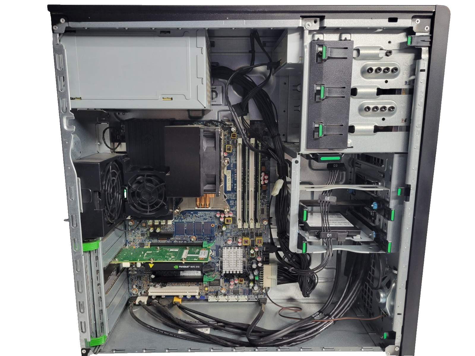 HP Z420 Workstation Tower Xeon E5-1620 32GB RAM 240GB SSD Nvidia NVS 310 Win 10