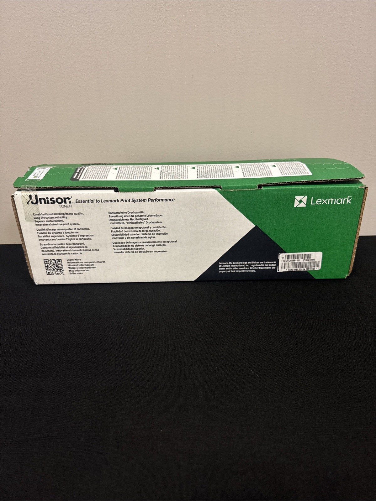 GENUINE Lexmark C331HM0 Magenta Return Program High Yield Toner C3326 MC3326 NEW