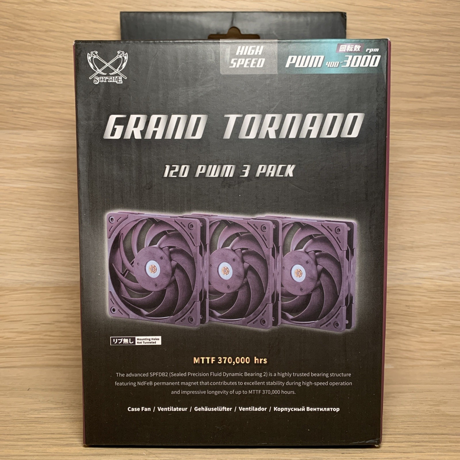 Grand Tornado 120 PWN 3 Pack Full-LCP Made Industry-Level Low-Noise.New