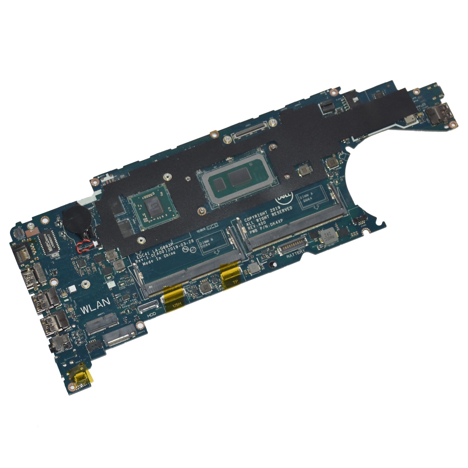 Dell Latitude 5400 Motherboard i7-8665U AMD Radeon 540X EDC41 LA-G893P CNJCN