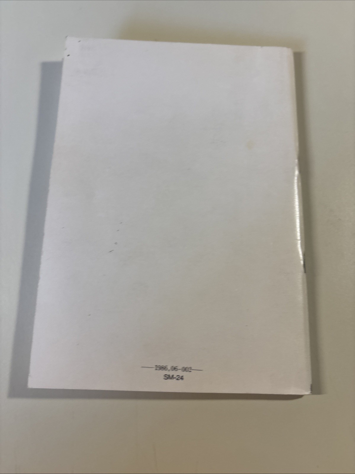 Vintage 1986 SUPER MODEM 2400 External User Manual