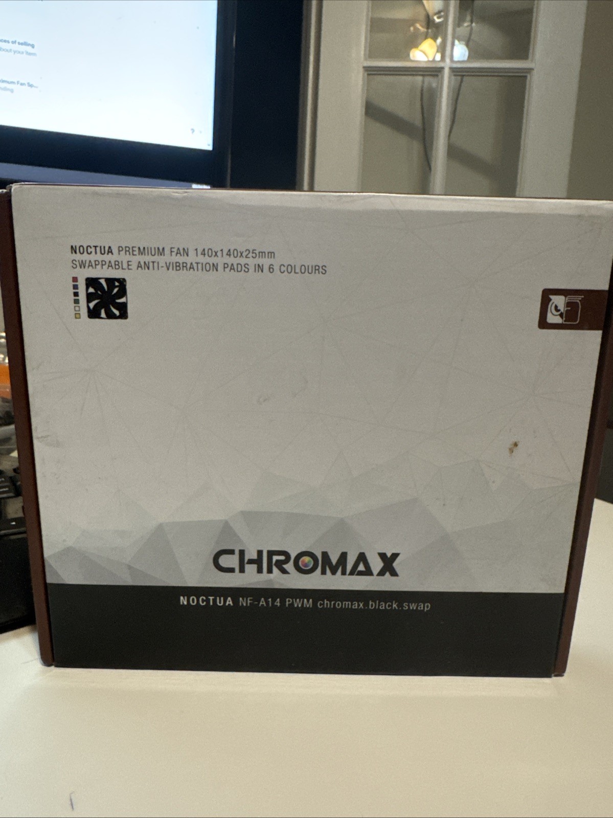 Noctua NF-A14 PWM Chromax.Black.Swap, Premium Quiet Fan, 4-Pin (140Mm, Black)
