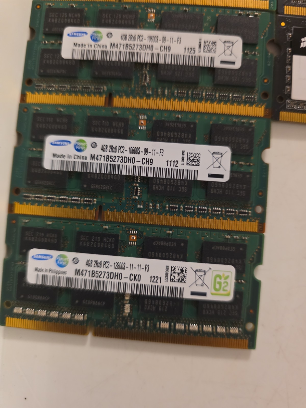 8GB (2x4GB) DDR3 DDR3L SO-DIMM Laptop Memory PC3-10600S PC3L-12800S Choose Brand
