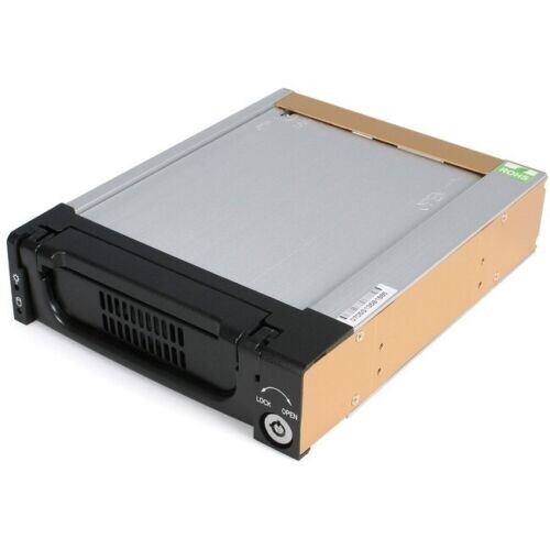 StarTech Aluminum Black SATA Hard Drive Drawer Storage mobile rack DRW150SATBK