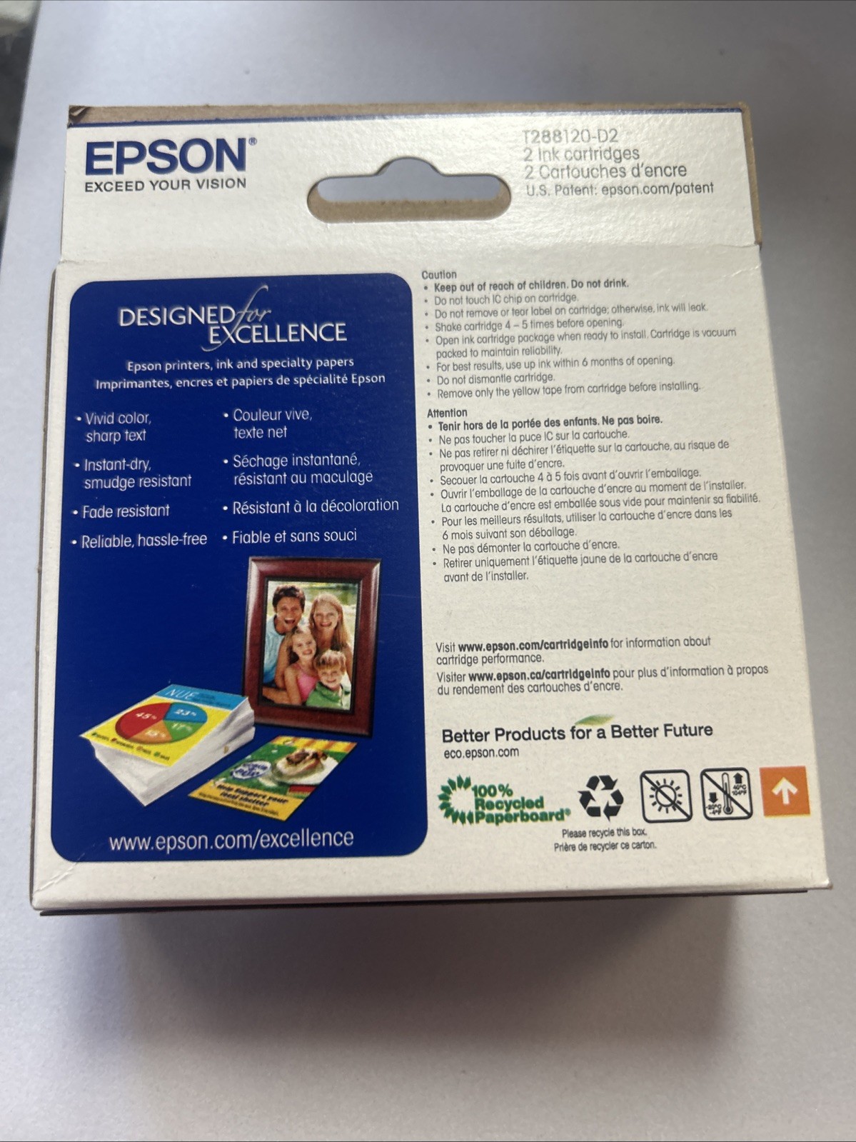 Epson 288 Black Ink Cartridges Combo Pack (2 Inks) – New (exp. 04/27)