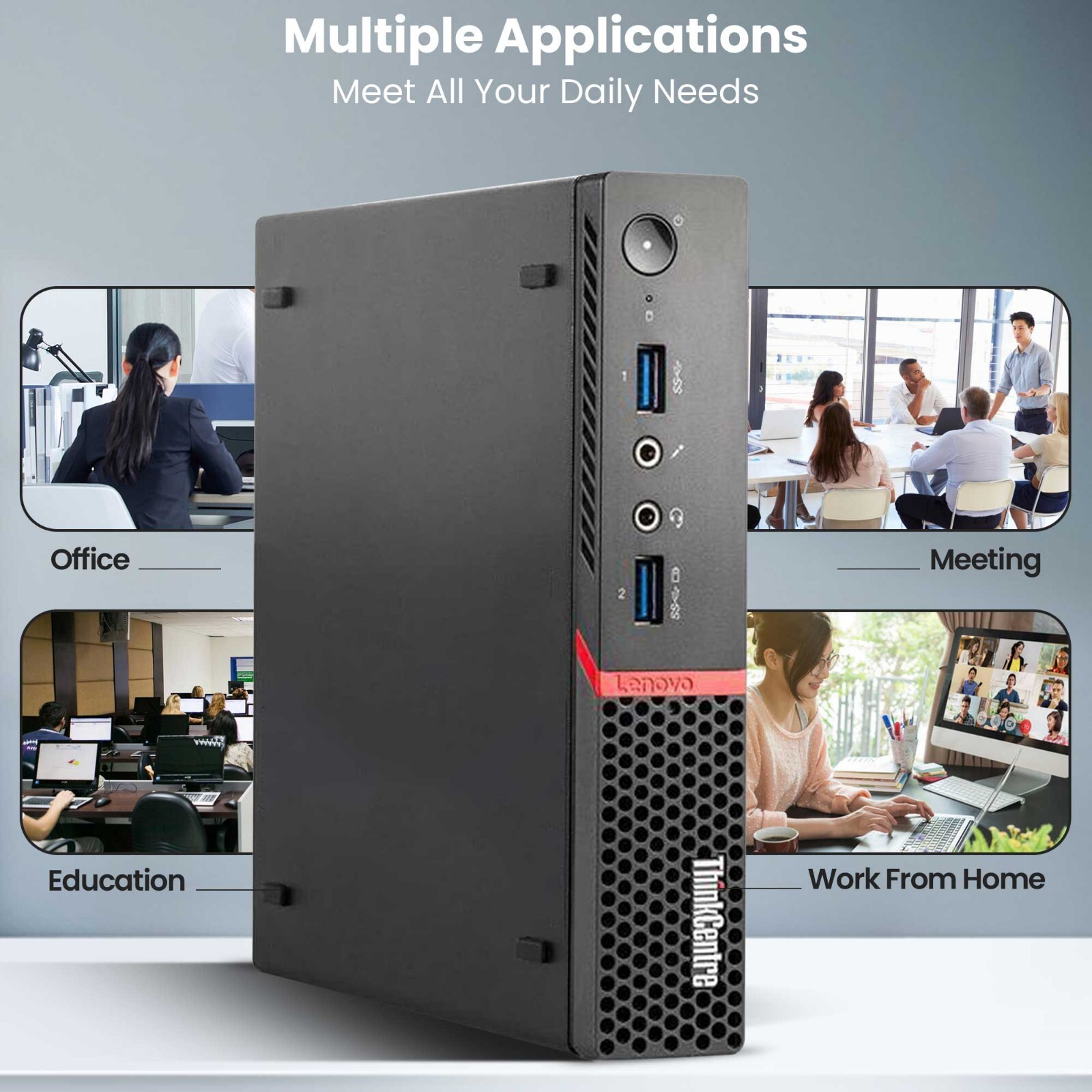 Lenovo Tiny PC Mini Computer Intel core i7 i5 32GB Ram 2TB SSD Wi-Fi Windows 11