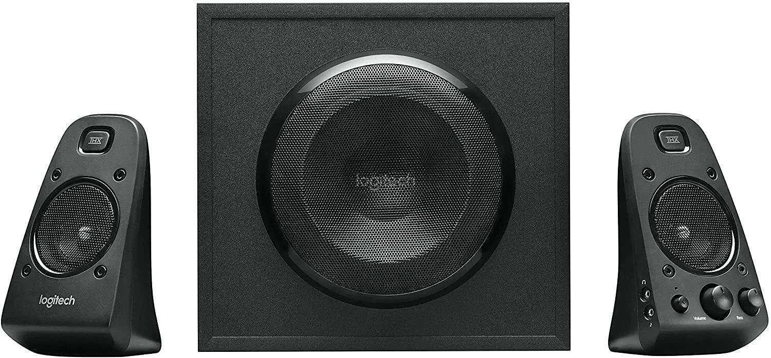Logitech Z623 Home Speaker System 3-Piece 2.1 Channel Black 400 Watt TV Phone PC