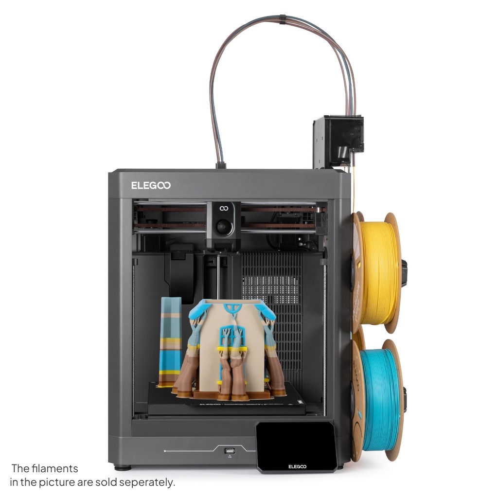 ELEGOO Centauri 2 Combo FDM 3D Printer 4-Color Printing with CANVAS