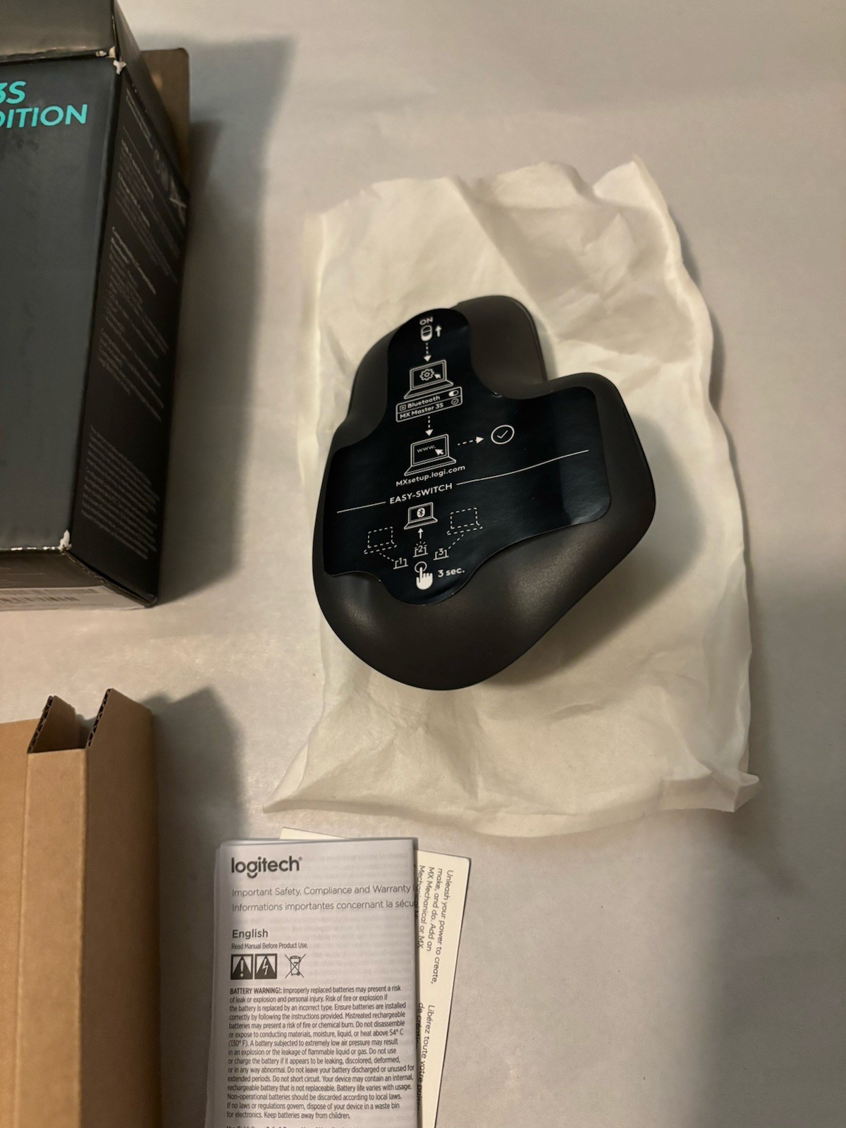 MX Master 3S Performance Wireless Mouse-BLACK