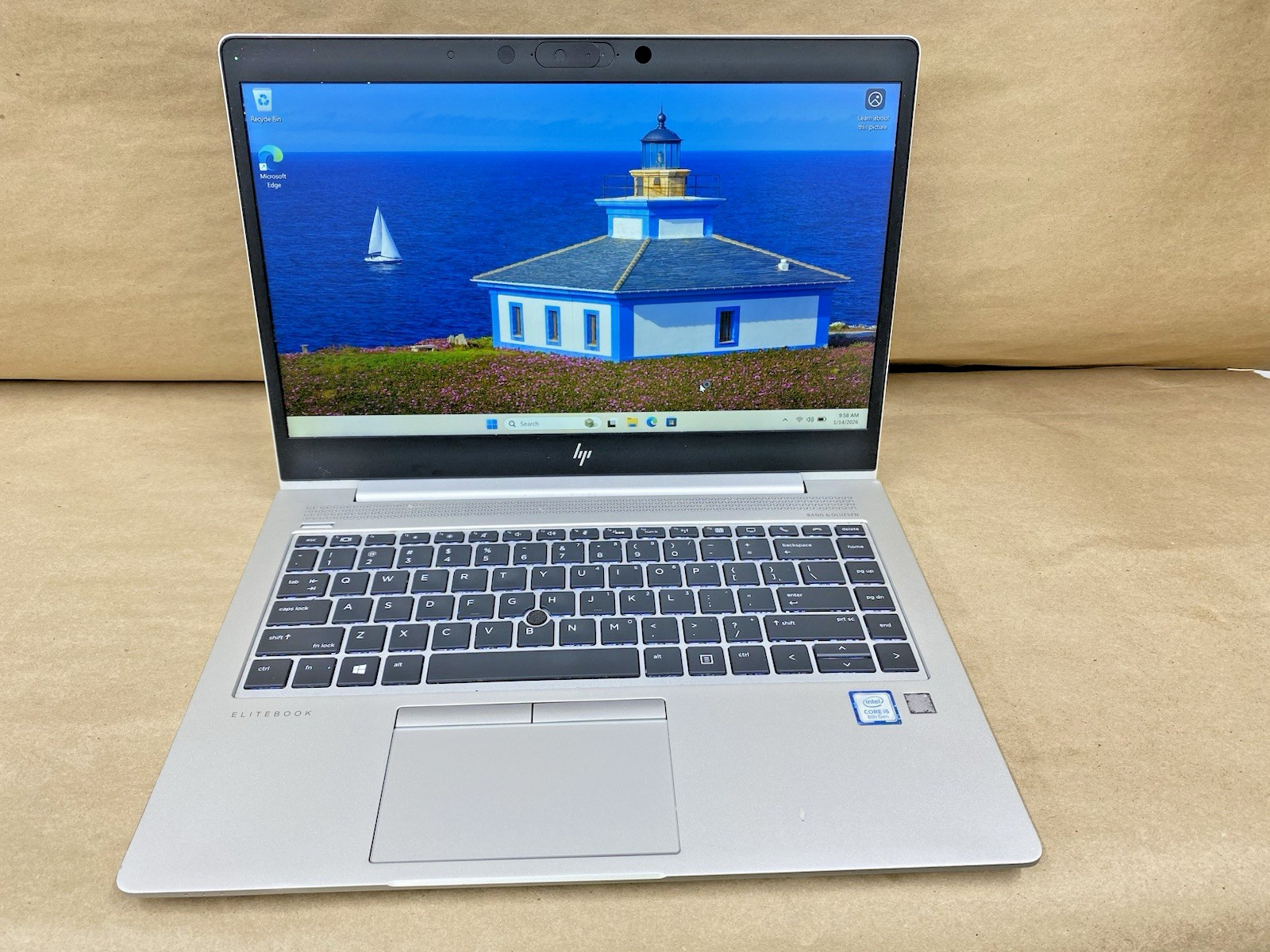 HP 840 G6 – 14″ FHD TOUCHSCREEN – i5-8265U – 8GB – 256GB SSD – Win 11 Pro