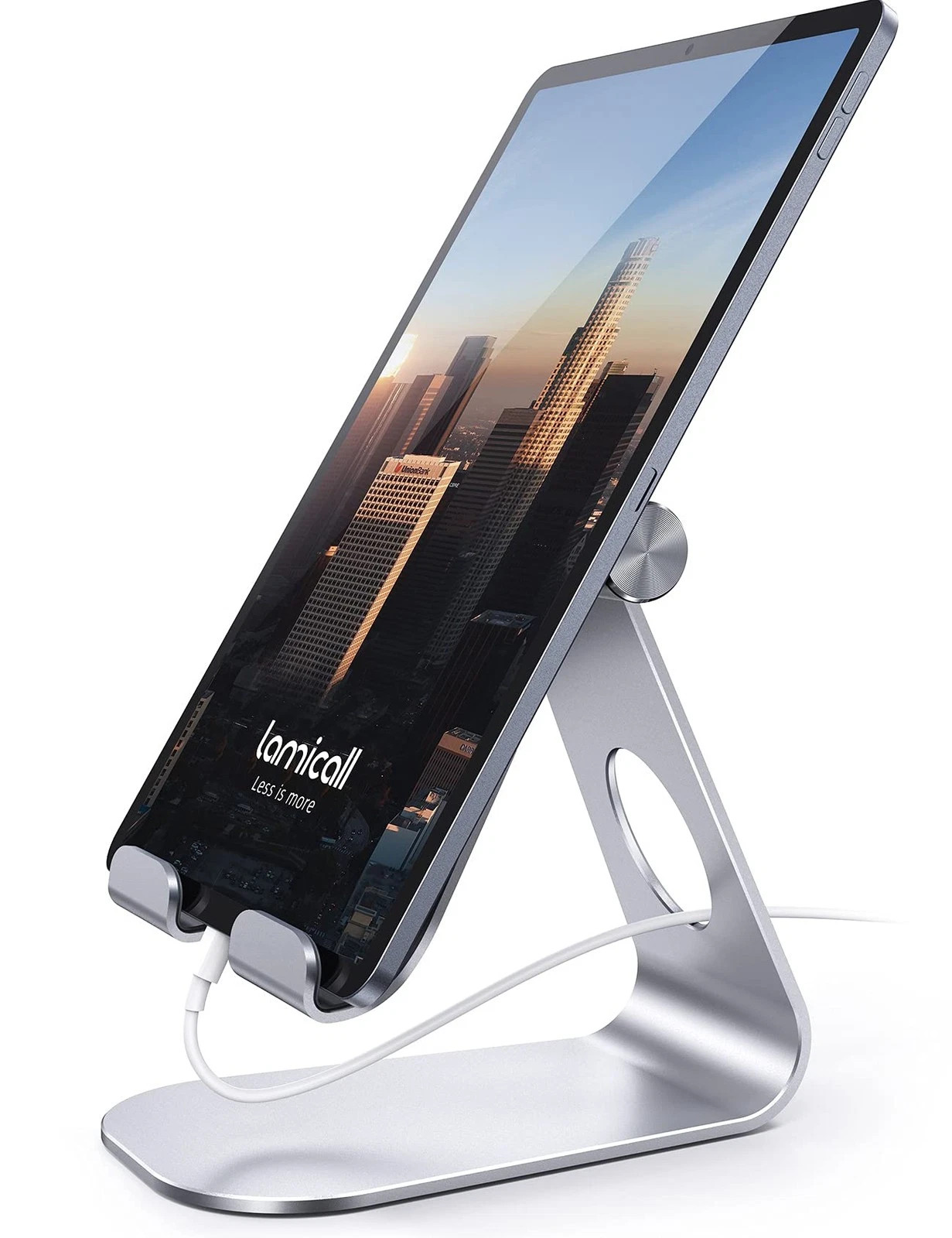Lamicall Tablet Stand Adjustable, Tablet Holder for 4 – 13 Inch Tablet and