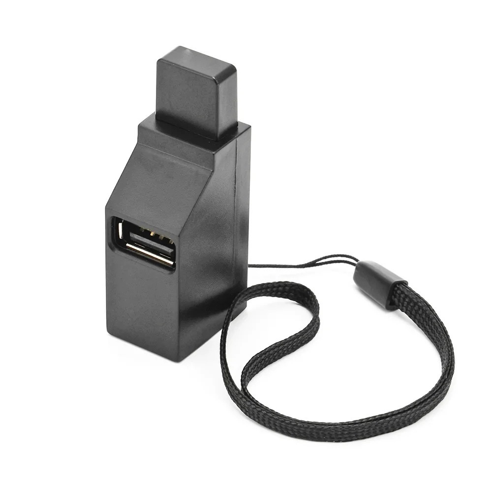 USB 3.0 Hub Adapter 3 Port Splitter Card Reader For PC Laptop High Speed