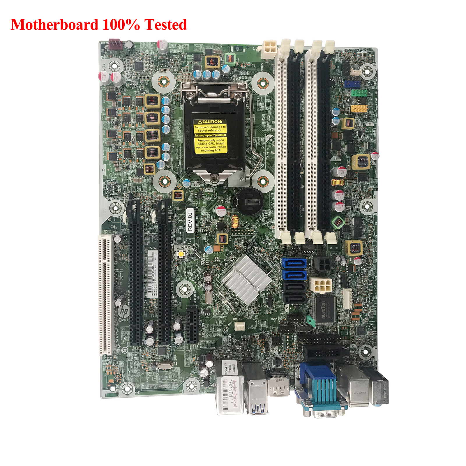 100% Tested FOR HP Z220 Workstation Motherboard SFF 655840-001 655582-001