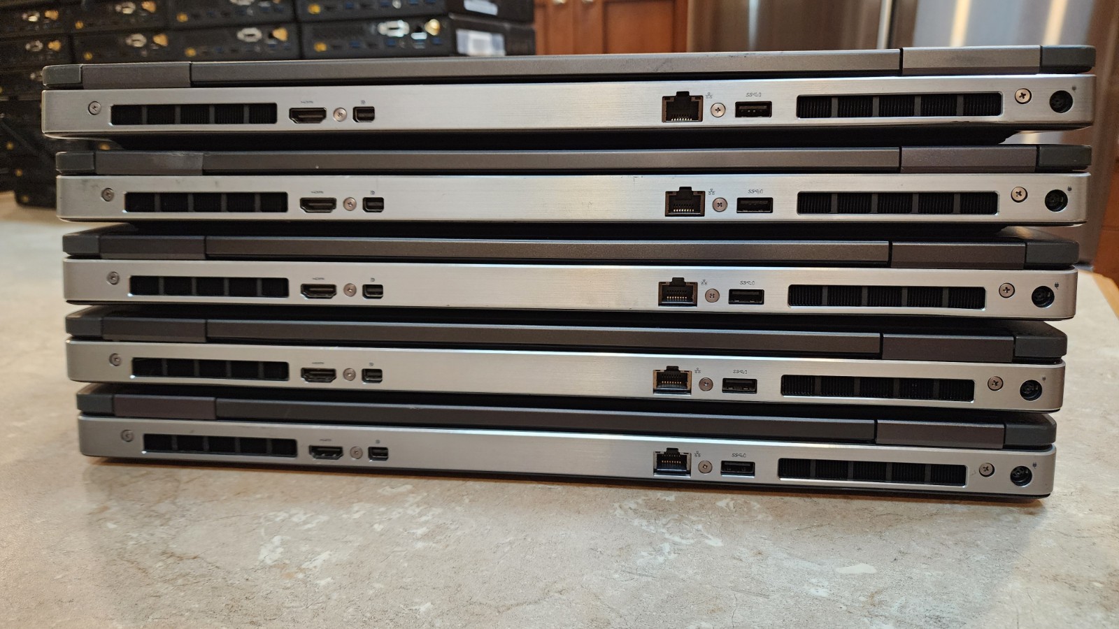 5x Lot Dell Precision 7740 17.3″ FHD Hex-Core Xeon E-2276M 64GB RAM RTX 3000