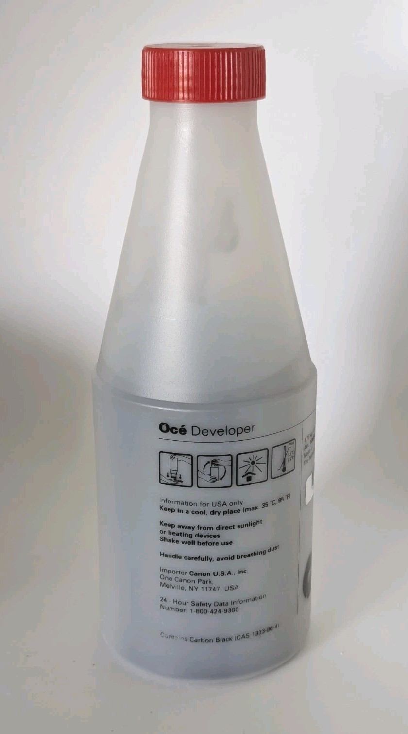 Genuine Océ Developer TDS700, TDS750 Art. 1060040977 Made in Netherlands 3.8lb