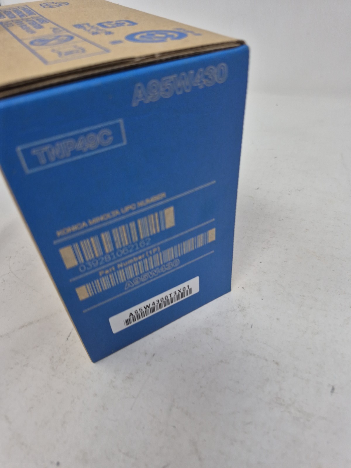 Konica Minolta TNP49C Toner Cartridge-Cyan (C) A95W430-New Open Box