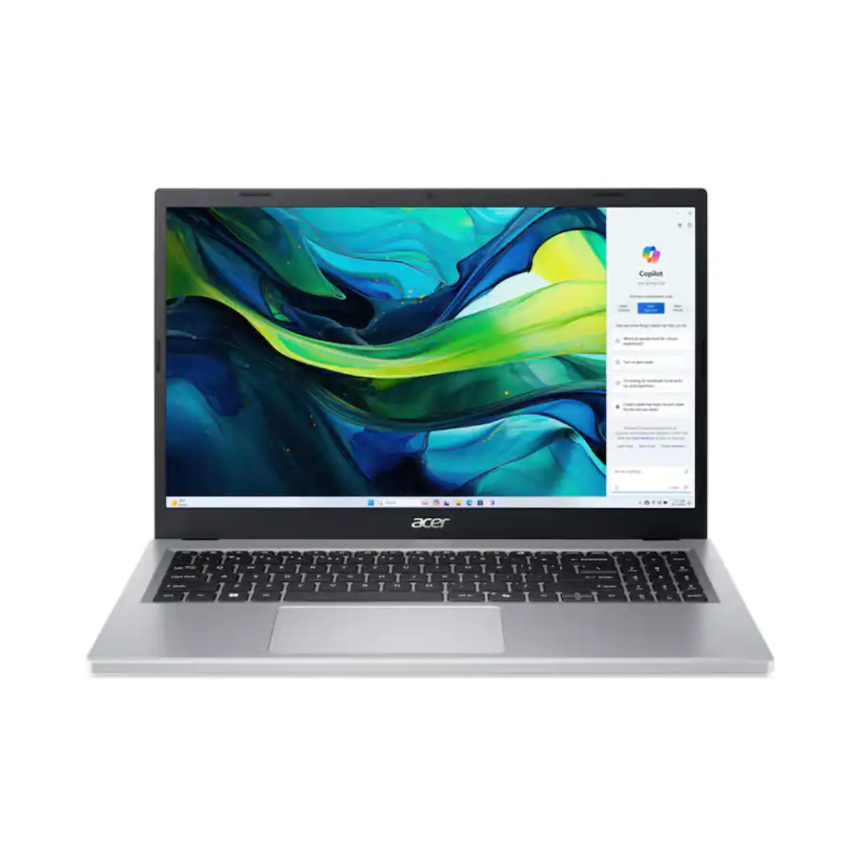 Acer Aspire 15.6″ FHD AI Laptop Ryzen 3 7320 128GB 8GB Windows 11 in S Mode