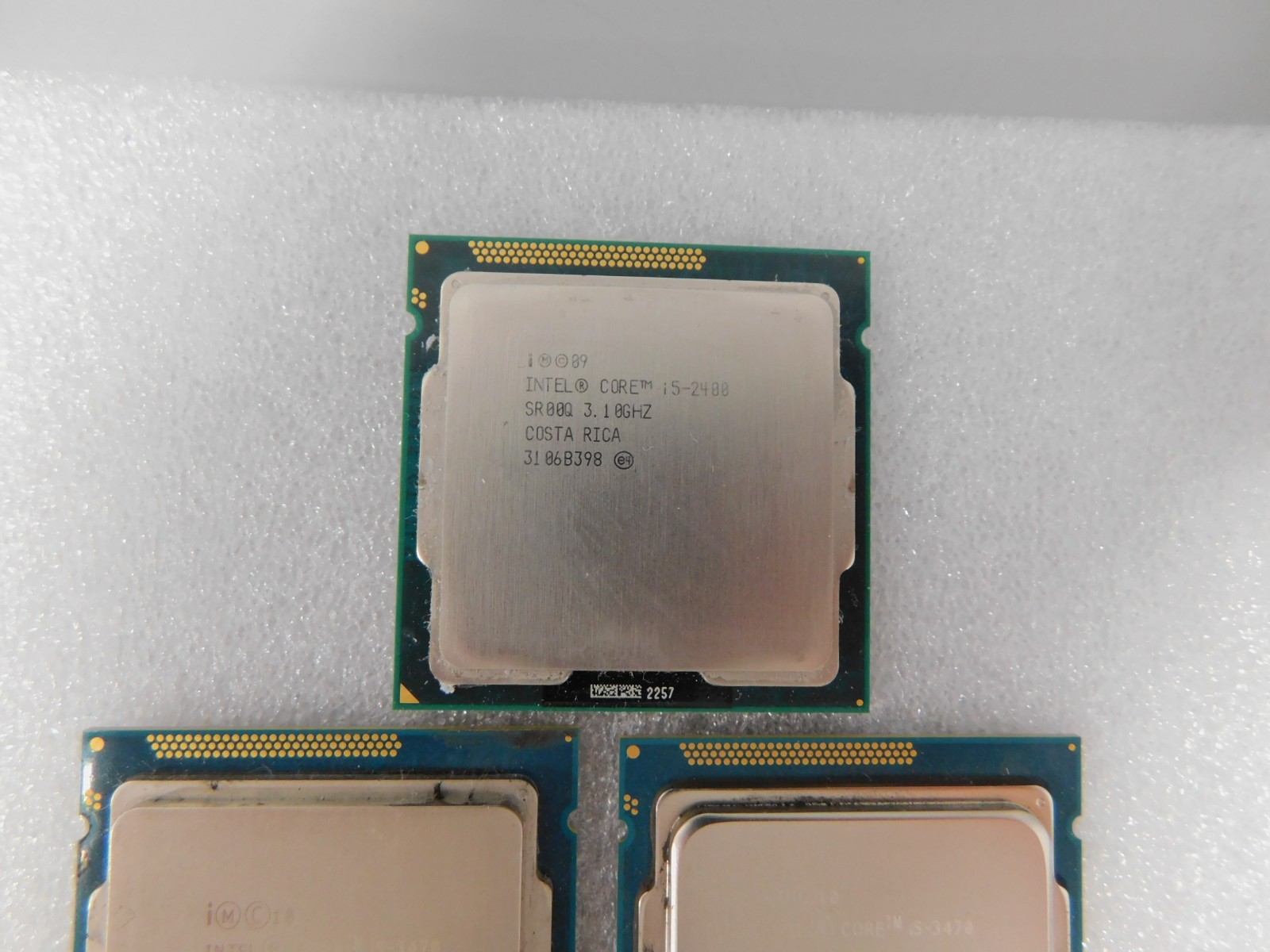 Intel Core i5 CPU Lot (8 Total) – 2nd, 3rd, & 4th Gen See Details