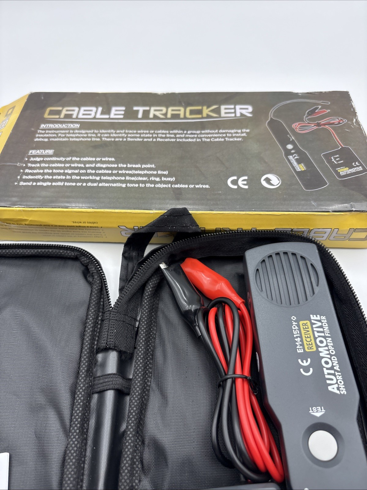 Cable Tracker Electrical, EM415 PRO Automotive Short & Open Finder, Wire