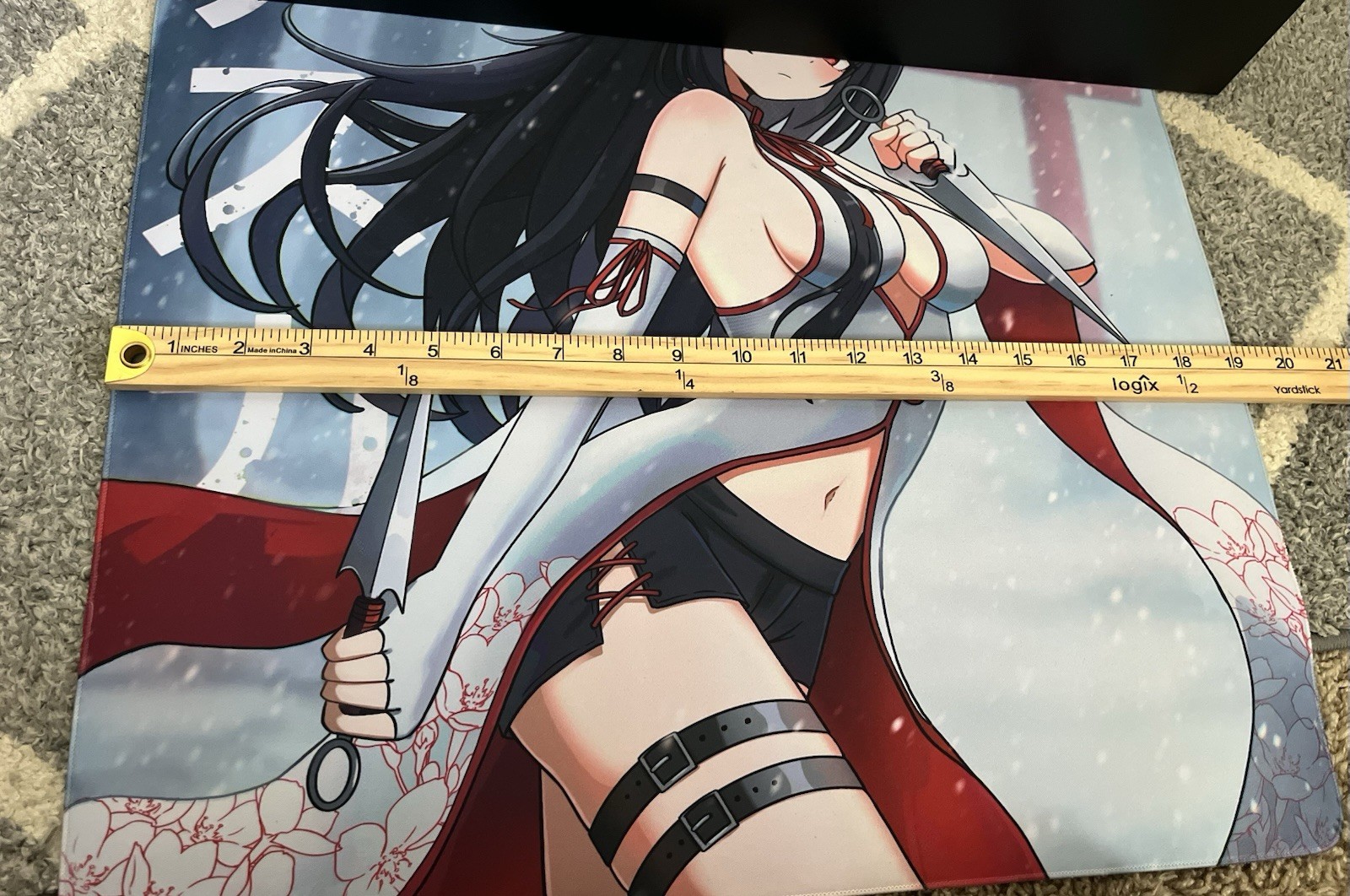 Gamesense Asuka Kunai Radar Limited Edition Gaming Mouse Pad 20×20 NIOB