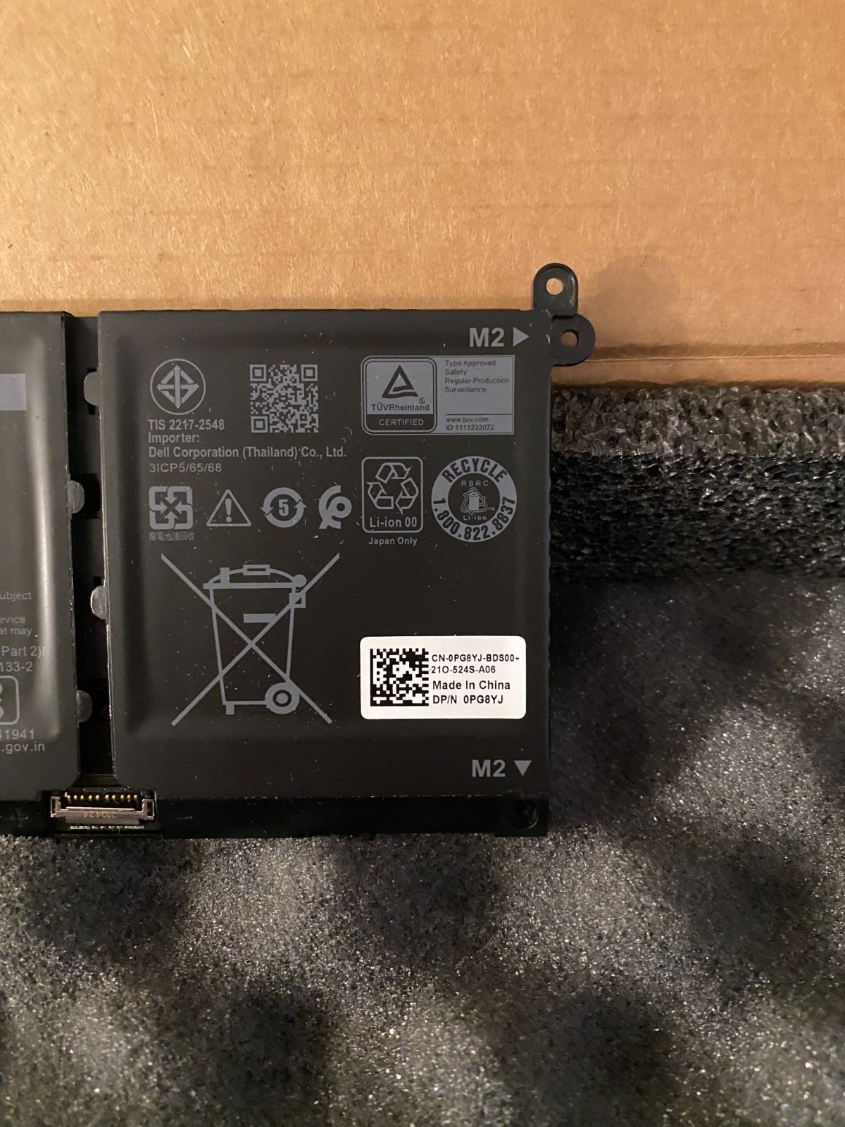 New Dell Inspiron 15 3511 15.6″ Battery 11.25V 41Wh 3467mAh G91J0 MGCM5