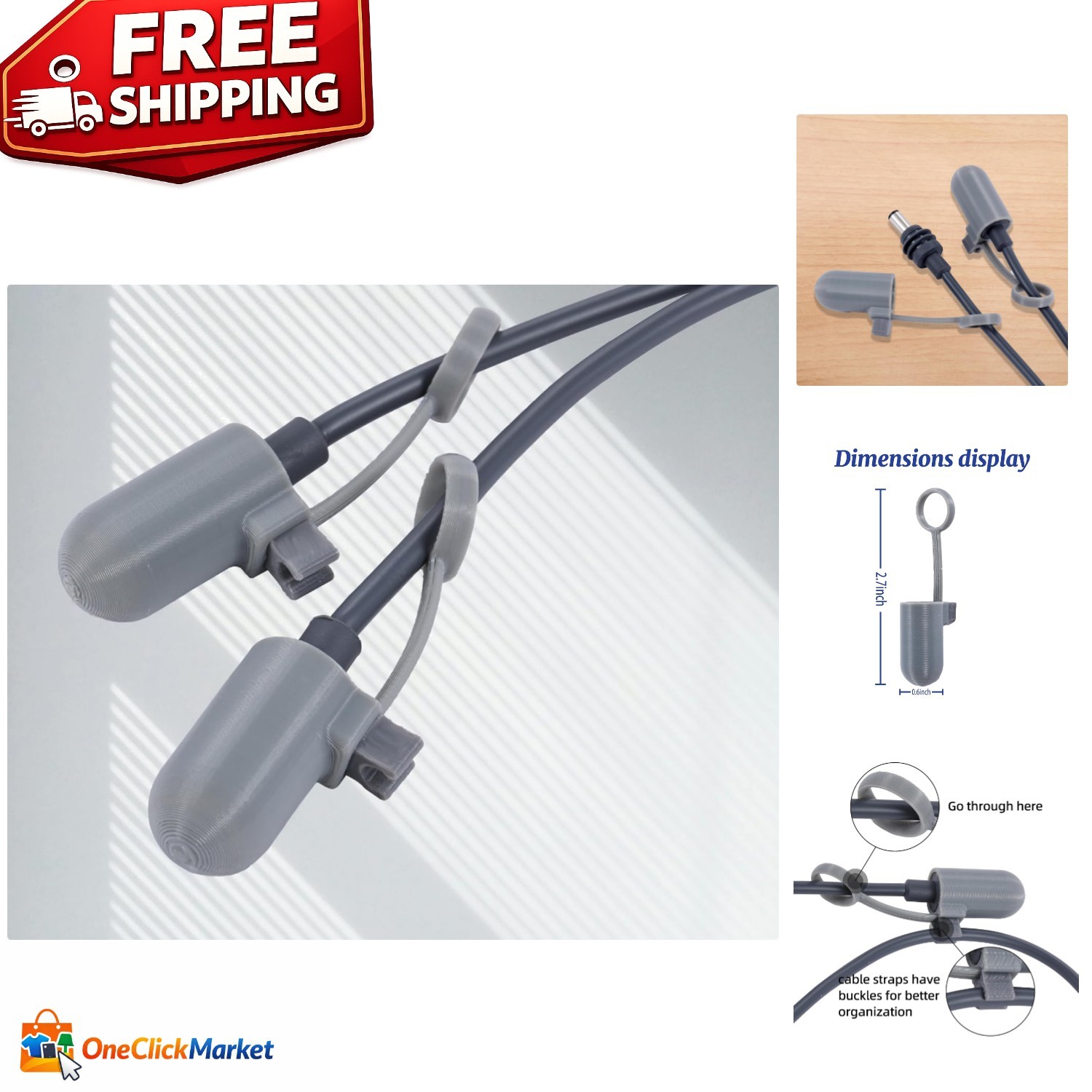 Protective Silicone Caps for Starlink Mini Cables – 2 Durable Weatherproof Plugs