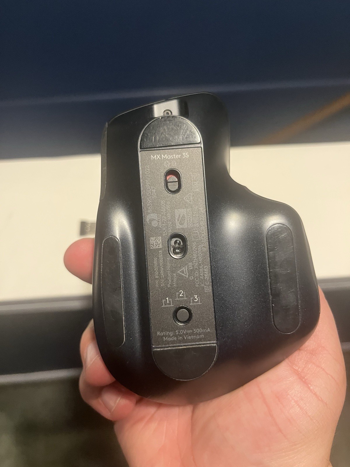 Logitech MX Master 3S Wireless Optical Mouse Black
