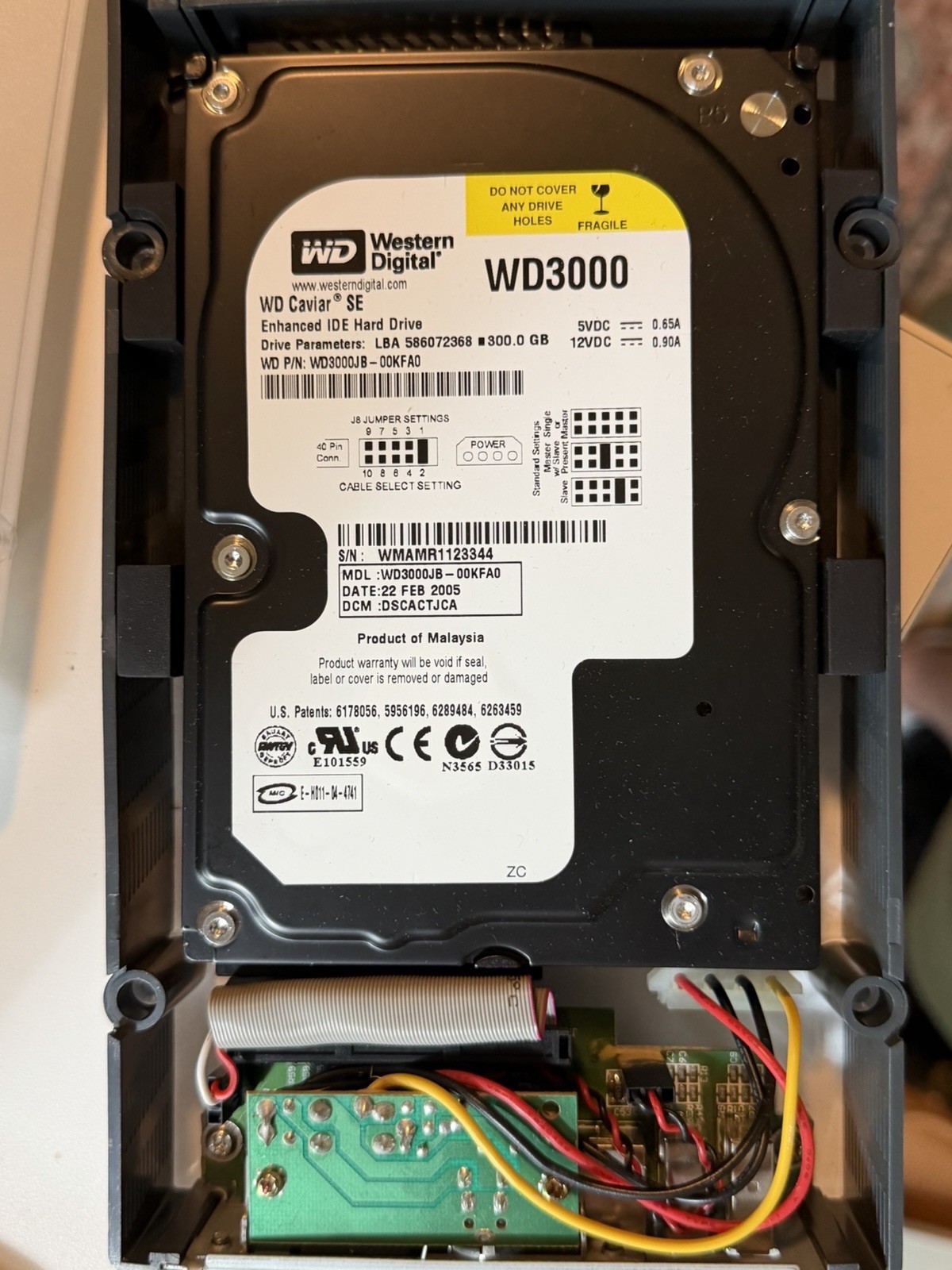 Vantec NexStar 2 Enclosure w/ WD 300GB External HDD USB 2.0/FireWire 3.5in