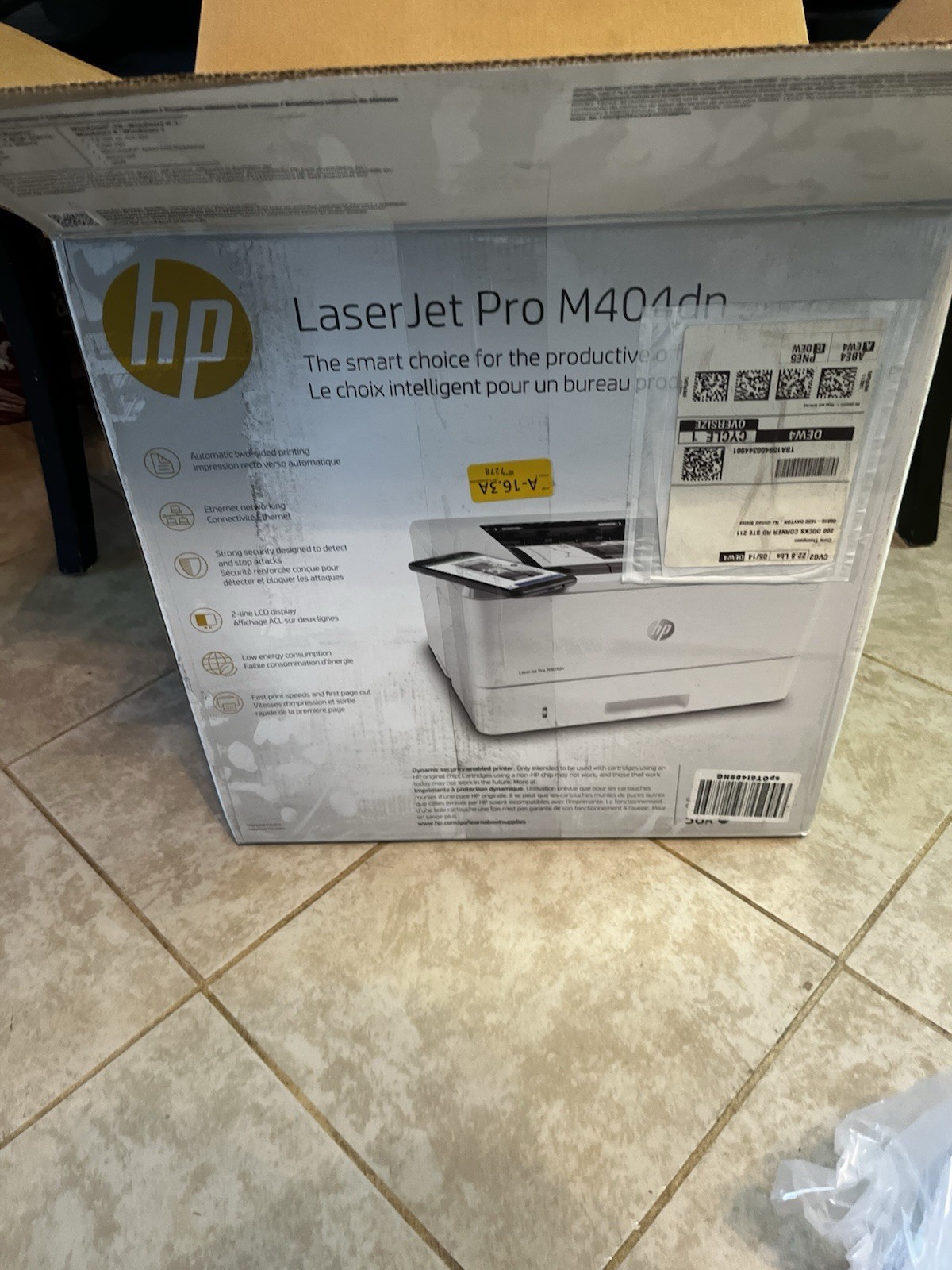 HP laserJet pro M404DN Printer