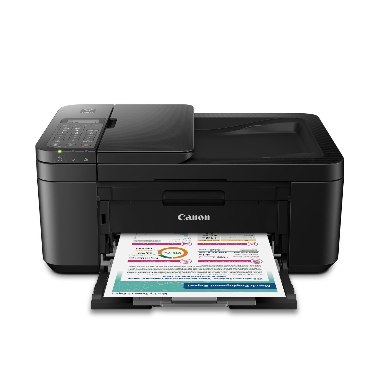 NEW Canon PIXMA TR4722 Printer -Wireless-All-In-One Scan Copy-Fax