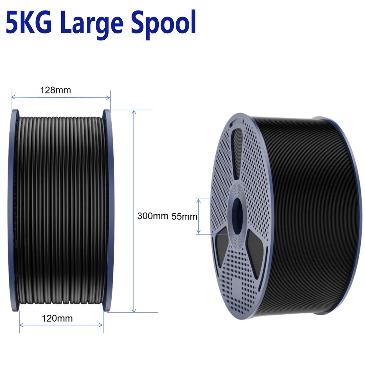 JAYO 5KG Large spool PETG PLA PLA+ ABS PLA Matte filament 3D printer 1.75mm