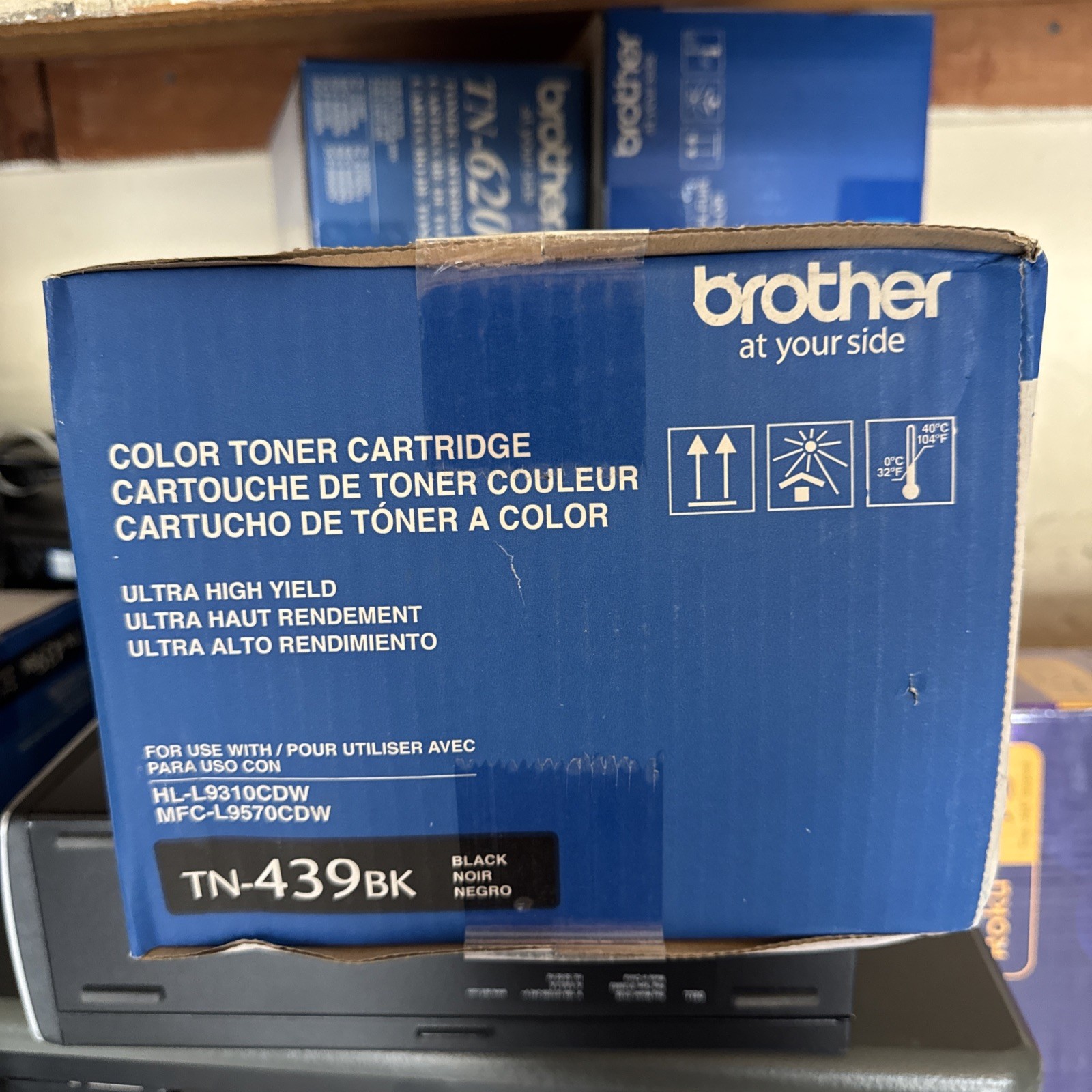 Brother TN650 Original Toner Cartridge – 012502622307 brand new in box -See Pics
