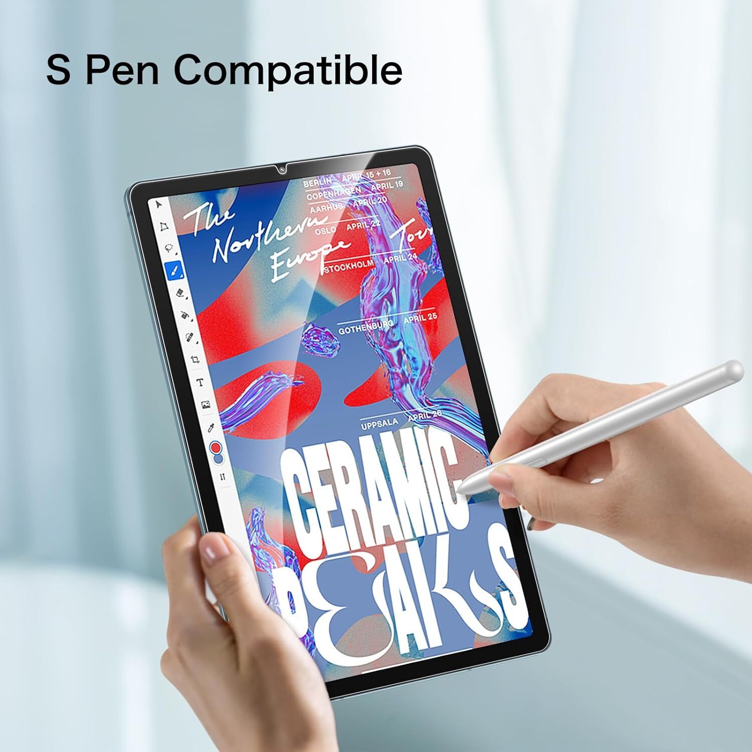 [2 Pack] Screen Protector for Samsung Galaxy Tab S6 Lite 10.4 Inch 2022/2020
