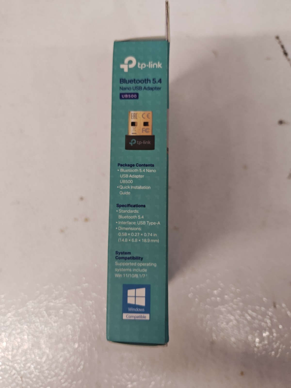 TP-Link UB500 Bluetooth 5.4 Nano USB Adapter for PC and Laptop – NEW SEALED BOX