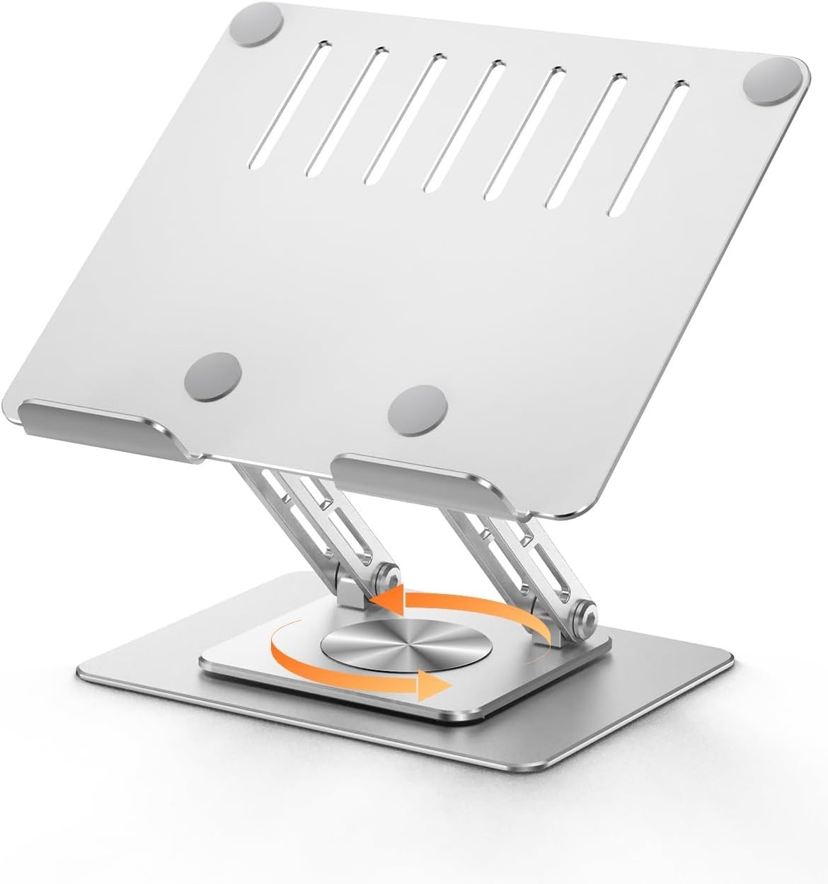 Foldable Aluminum Tablet Desk Stand 360° Desktop Mount for iPad & Tablet Holder