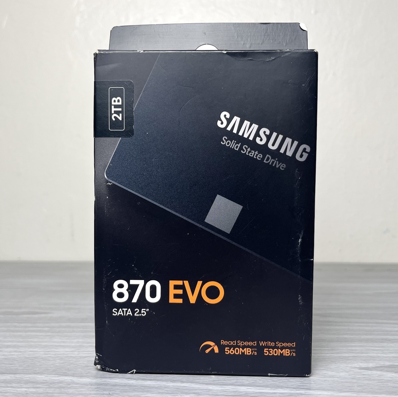 New Samsung 870 EVO 2TB 2.5″ SATA III Internal SSD MZ-77E2T0B/AM (SEALED)