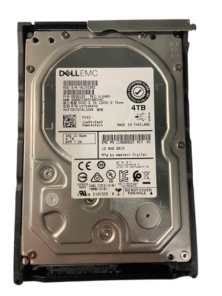 EMC 005052089 0B36105 4TB 7.2K SAS 3.5″ Hard Drive – Enterprise Storage